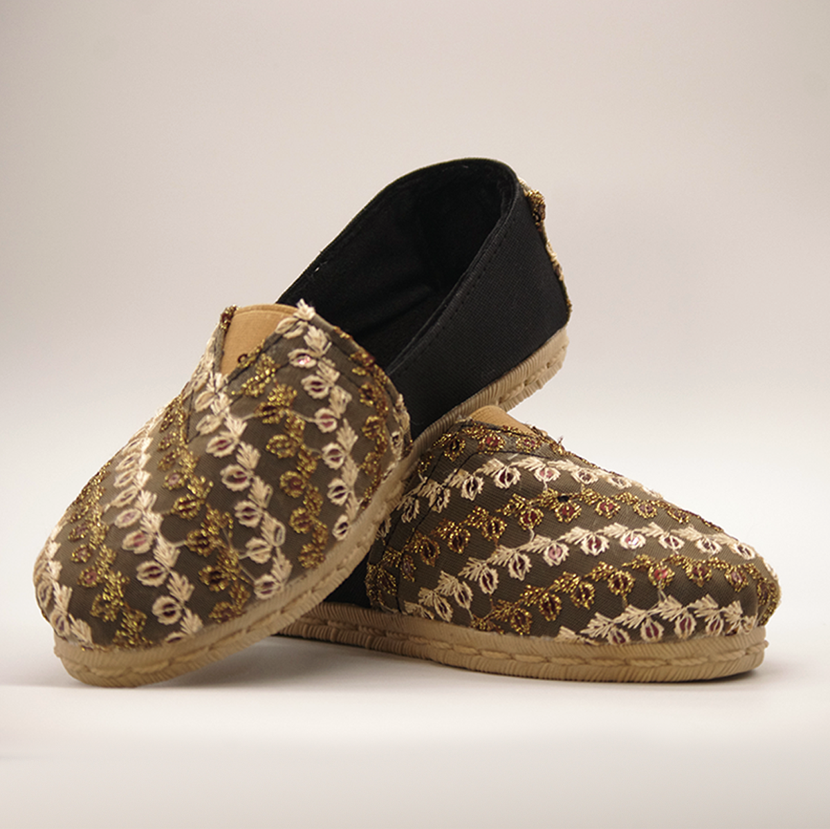 Invierno Indias Velvet Paksha Negra - Imagen 3